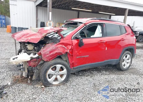2018 Jeep Compass Latitude Fwd from USA, damaged, VIN 3C4NJCBB4JT139863